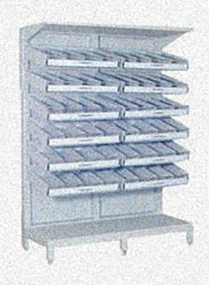 單面雙盤可調式藥盤架